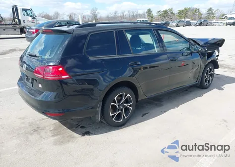 2016 Volkswagen Golf Sportwagen Tsi S 4-Door z USA, uszkodzony, nr VIN 3VWC17AU9GM507763